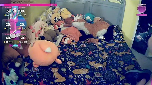 FoxieHikari online show from September 23, 2:00 am