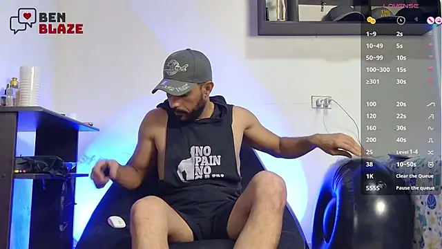 BEN BLAZE online show from December 24, 12:44 am