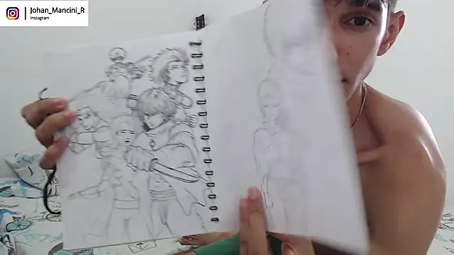 Snapshot of Johan_Mancini_R chatting on January 8, 4:11 pm Johan Mancini R online show from January 8, 4:11 pm