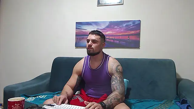 Tiberius hunk online show from January 10, 6:18 am