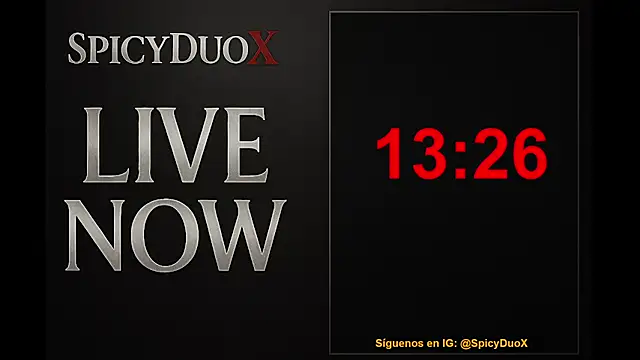 SpicyDuoX online show from October 24, 1:40 am