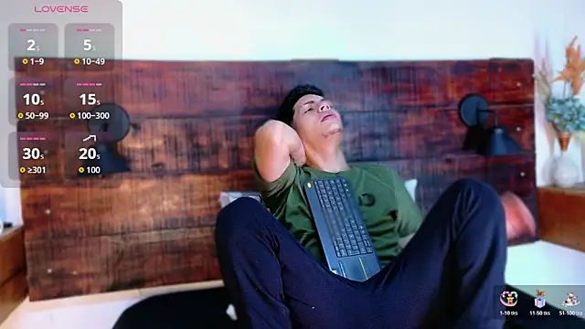 JhosuaVega online show from February 1, 2:43 am