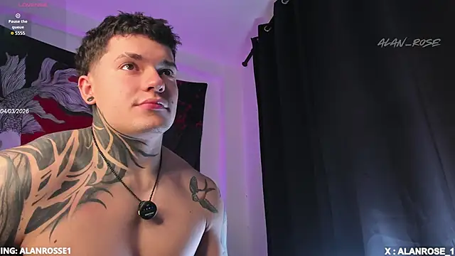 AlanRose01 online show from March 4, 5:09 pm