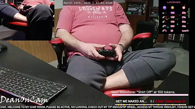 DeanonCam online show from March 14, 4:03 pm