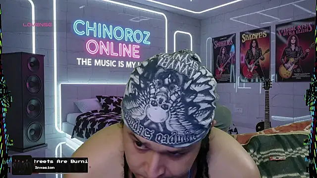 chino roz online show from October 11, 9:57 am