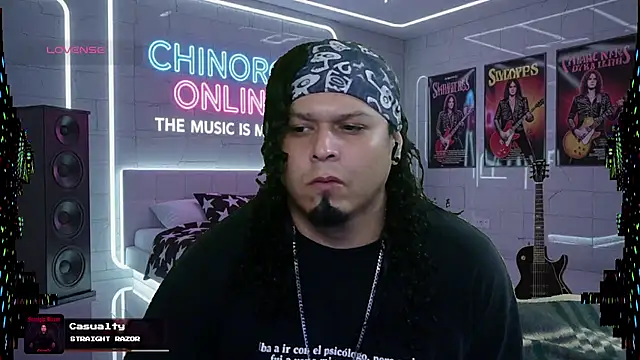 chino roz online show from October 4, 11:42 pm