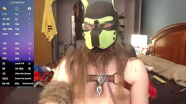 kinkywolf429 online show from February 23, 8:54 pm