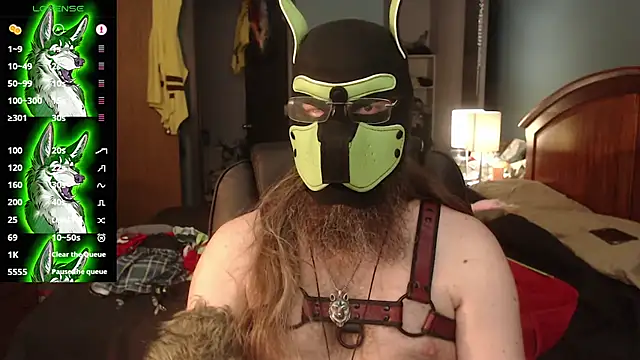 kinkywolf429 online show from July 19, 8:48 pm