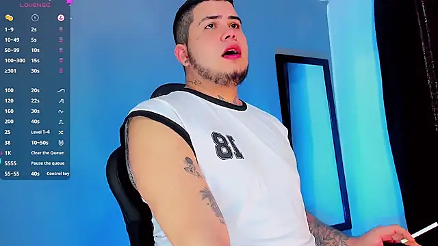 Thomas chubbyxhot online show from January 11, 9:15 pm