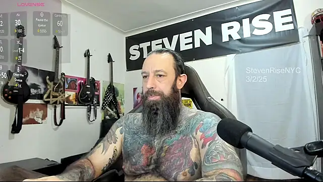StevenRiseNYC online show from March 3, 1:04 pm
