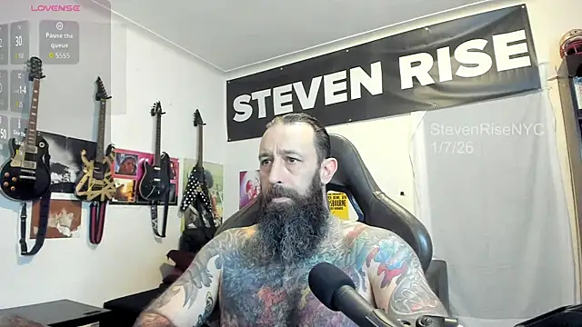 StevenRiseNYC online show from January 8, 1:33 am
