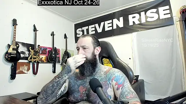 StevenRiseNYC online show from October 19, 8:12 pm